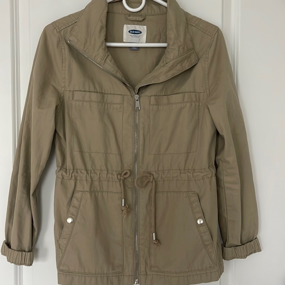 Old Navy Khaki Utility Jacket XS